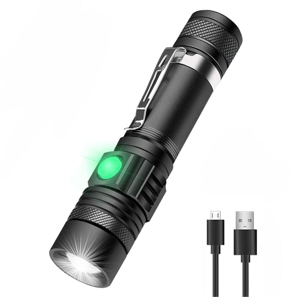 Hoxida LED Tactical Flashlight, Super Bright Flashlight 001-1pcs