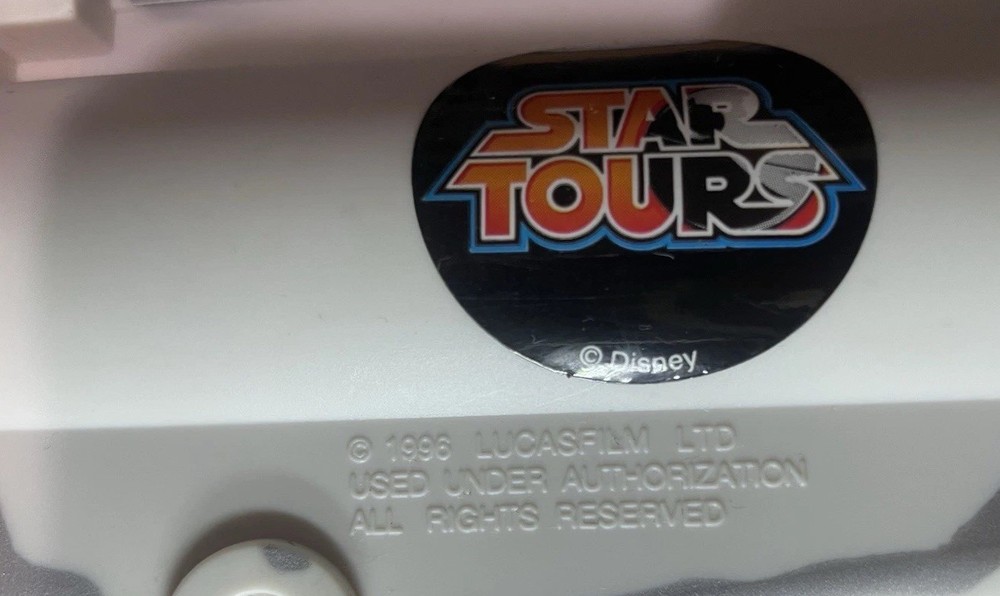 Star Wars Star Tours Blaster Excellent Condition, TESTED