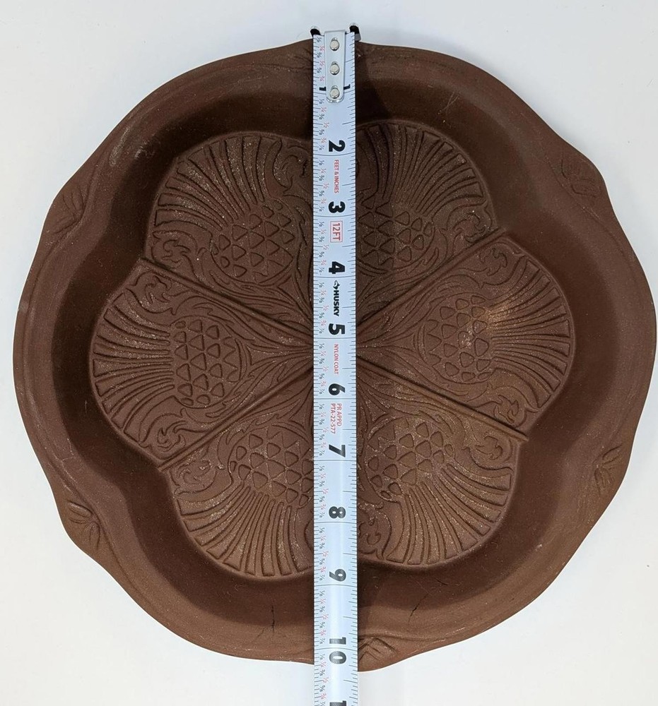 Hartstone Decorative Scottish Thistle Shortbread Mold 1989