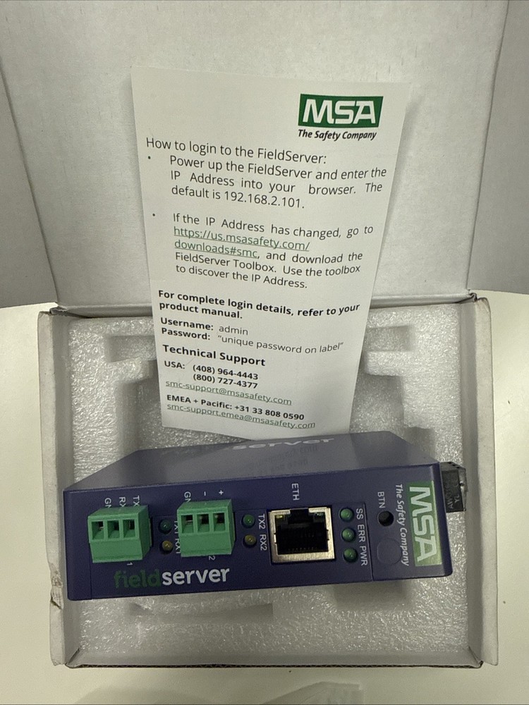 MSA Fieldserver FS-ROUTER-BAC2