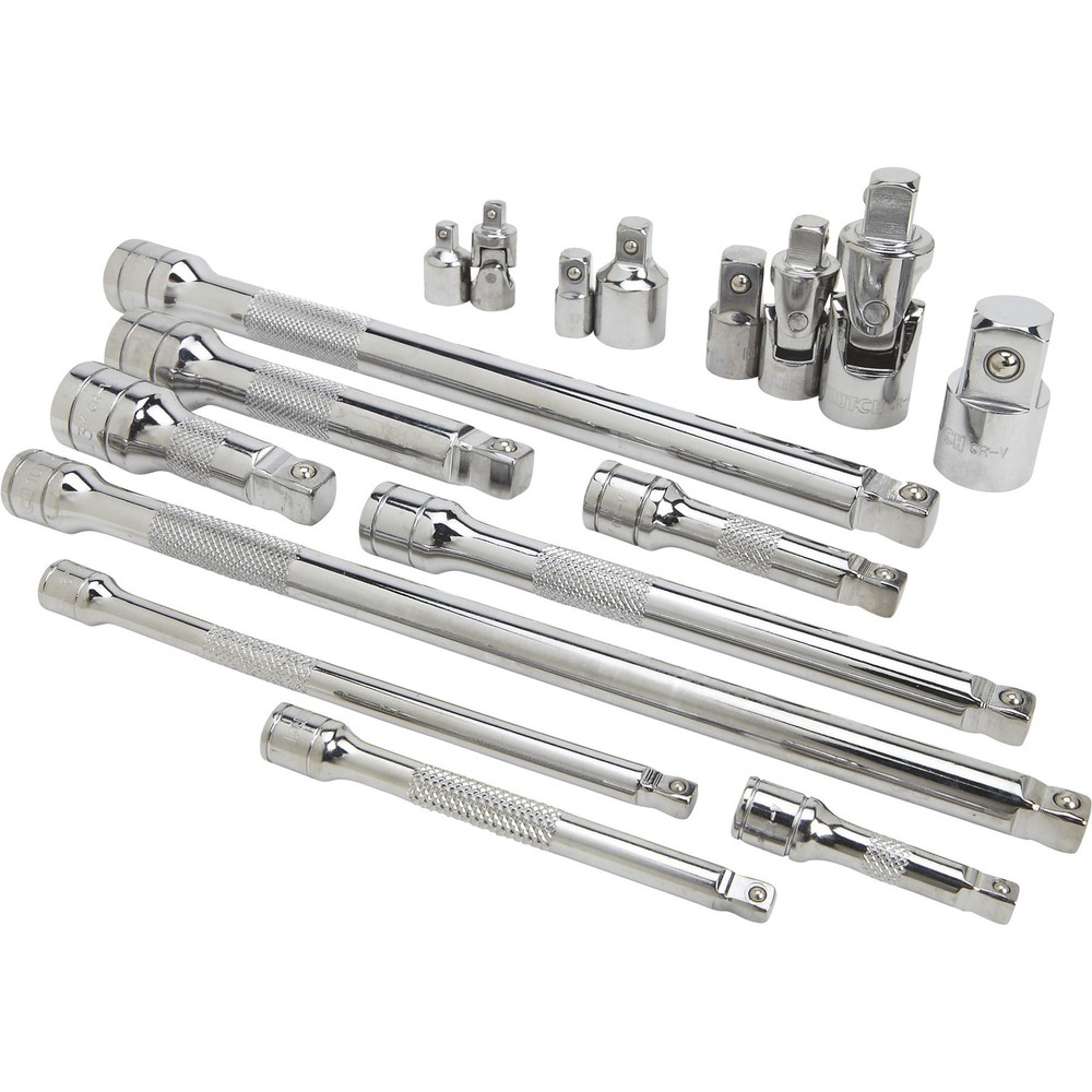 Klutch Ratchet Accessory Set, 17-Pc.