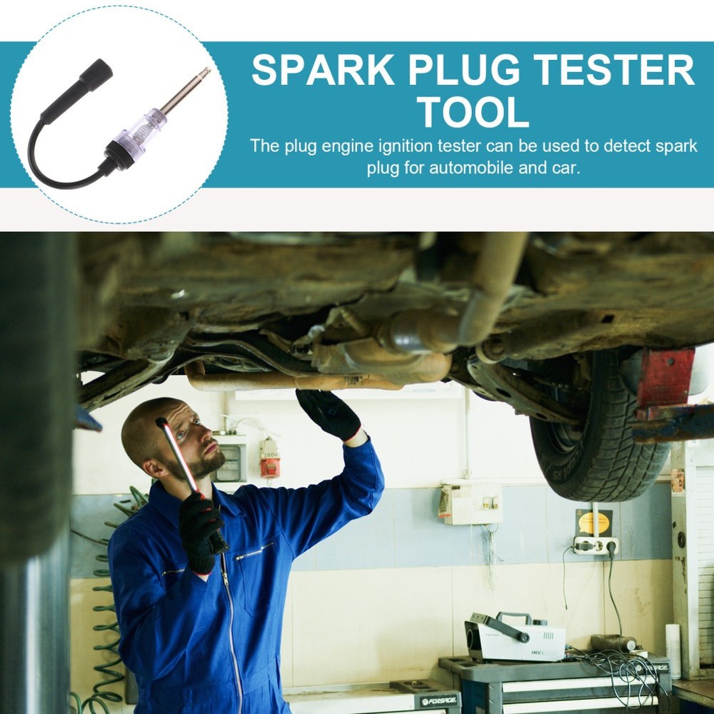 Practical Plug Engine Ignition Tester Inline Spark Plug Tester for Automotive