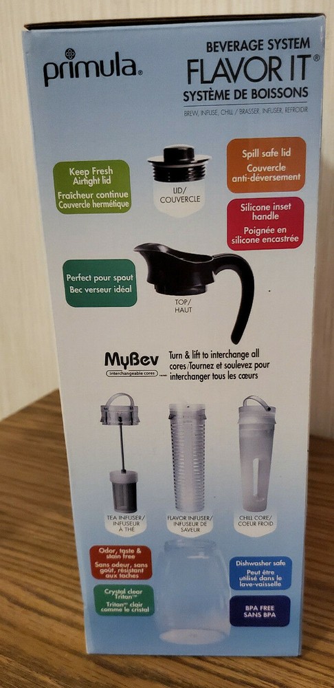 NIB Primula Beverage System 2.9QT 3 in 1 with Extra Chill Core
