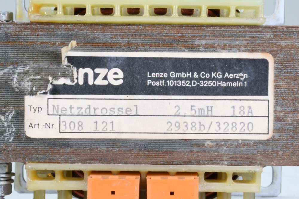 LENZE 308 121, Reactor