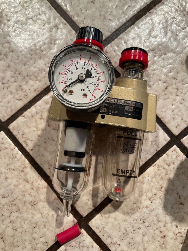 Air Compression Air Tools CAMEL MINI FILTER/REGULATOR/LUBRICATOR #56-371