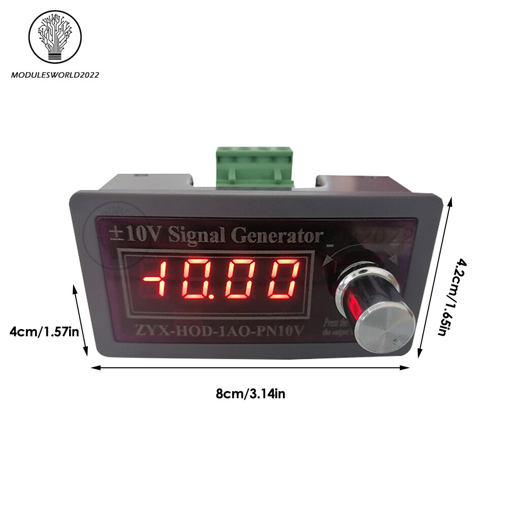 Signal Generator Transmitter Adjustable Current Voltage Analog 0-3.3V/0-10V/±10V
