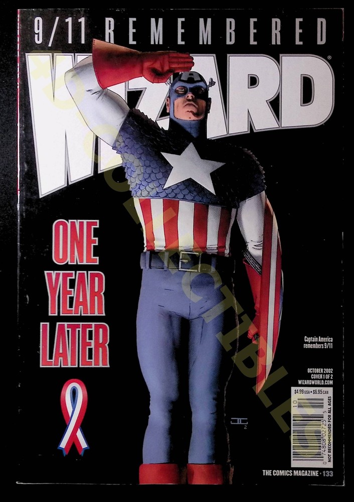 Wizard Magazine Issue 133 December 2002 Marvel Comics