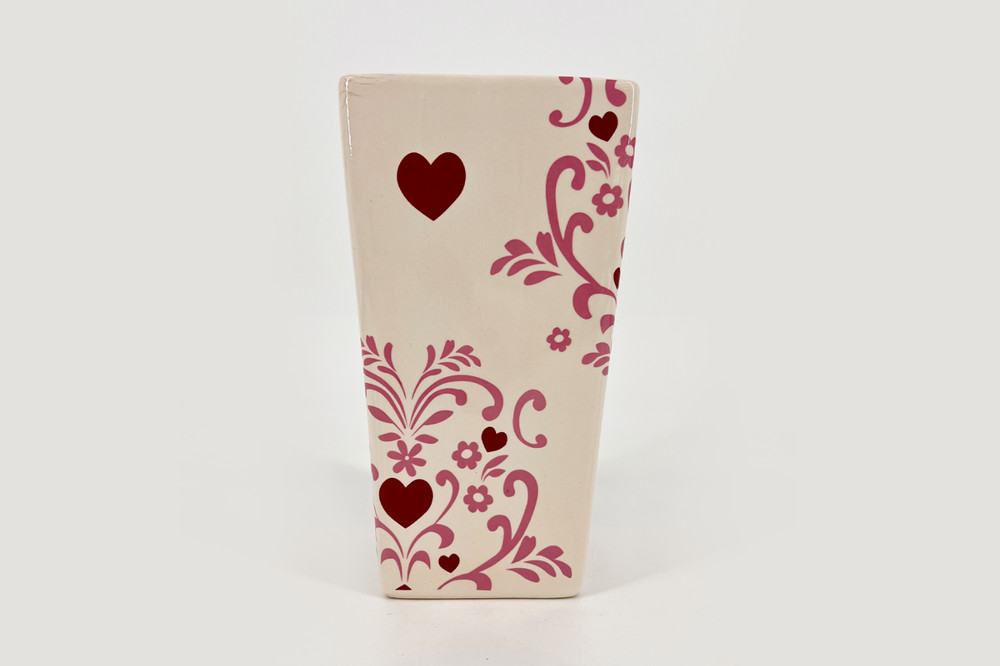 Ceramic Heart Vase
