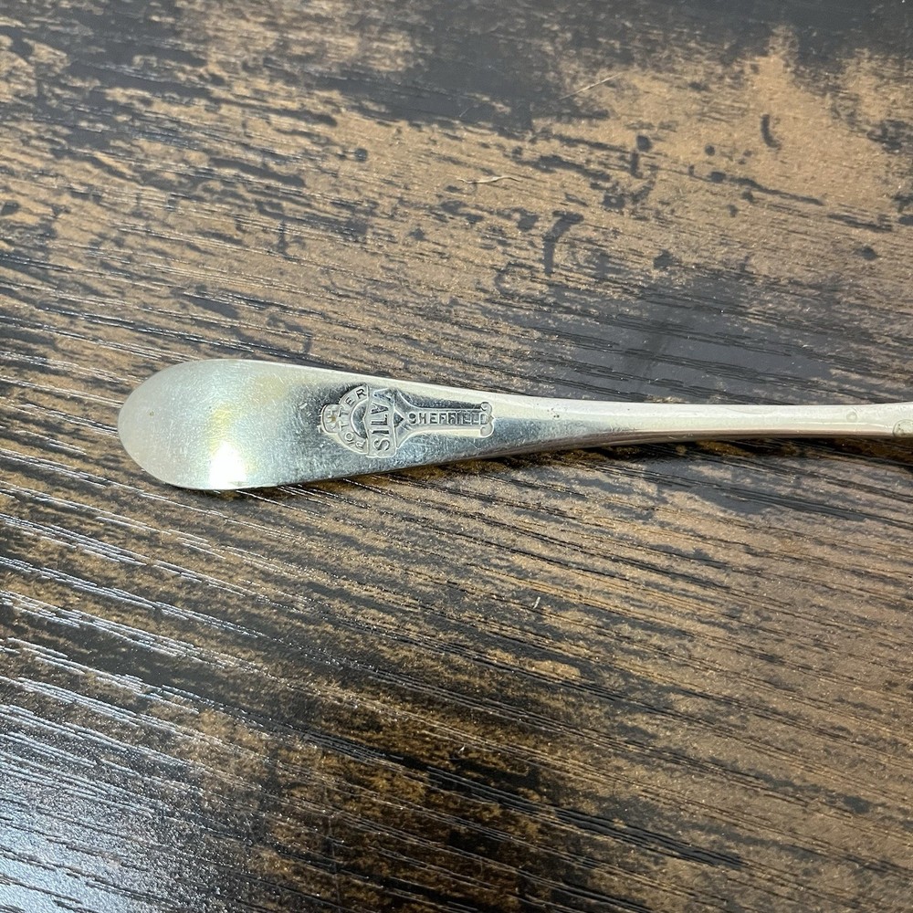 Vintage Potter Silva Sheffield Silver Fork 7” Long
