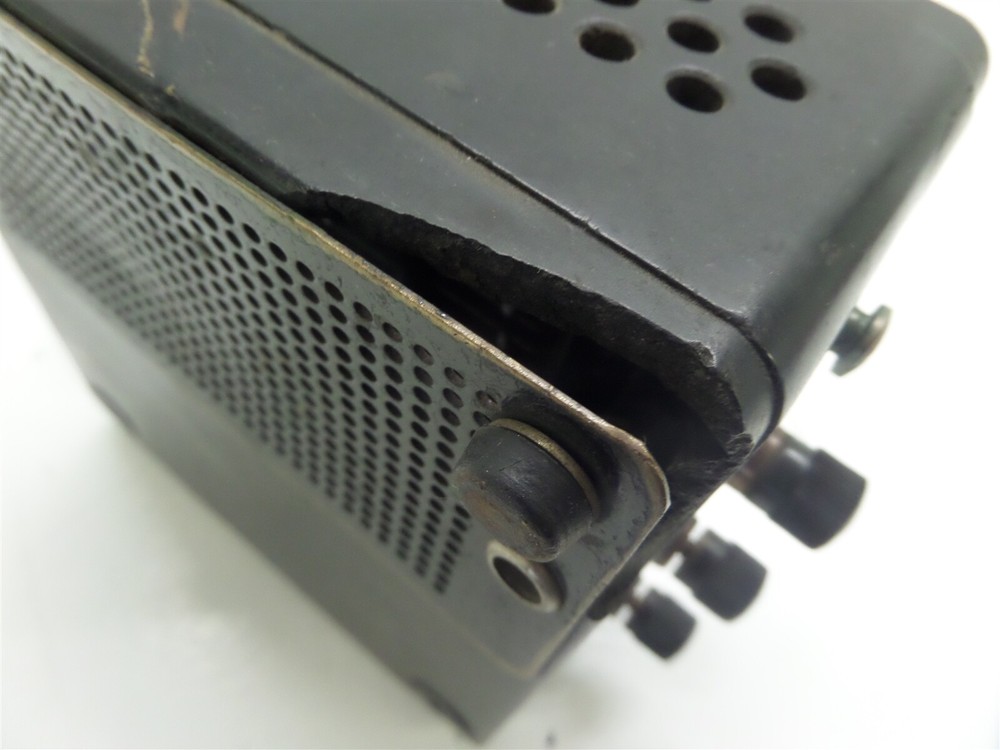 Vintage Weston AC Voltmeter Zero Corrector Meter Model 433 - Cracked Plastic