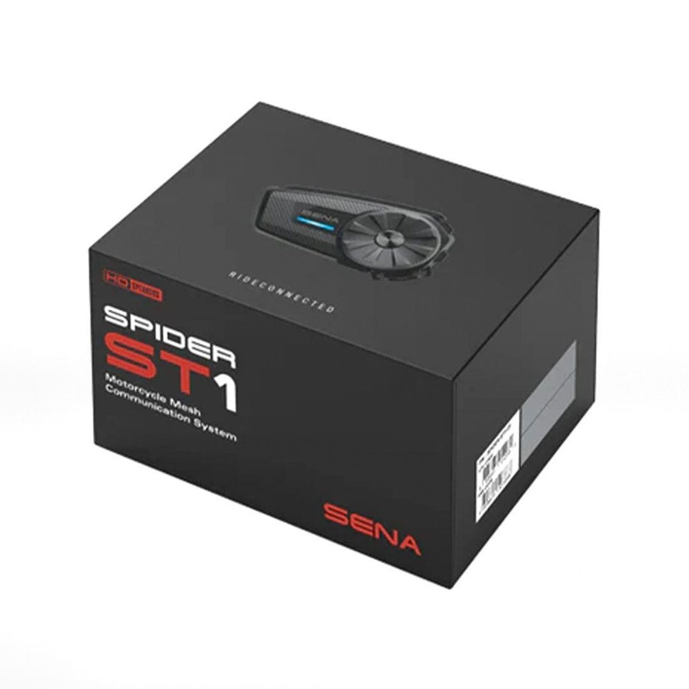 Sena Spider ST1 Mesh Motorcycle Bluetooth Intercom Communication System Headset