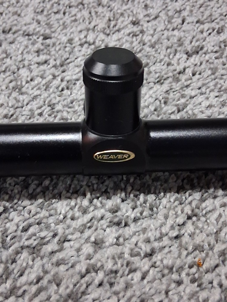 Weaver CT 24 Micro-trac A.O. Target Black Rifle Scope Target Dot Reticle 849976