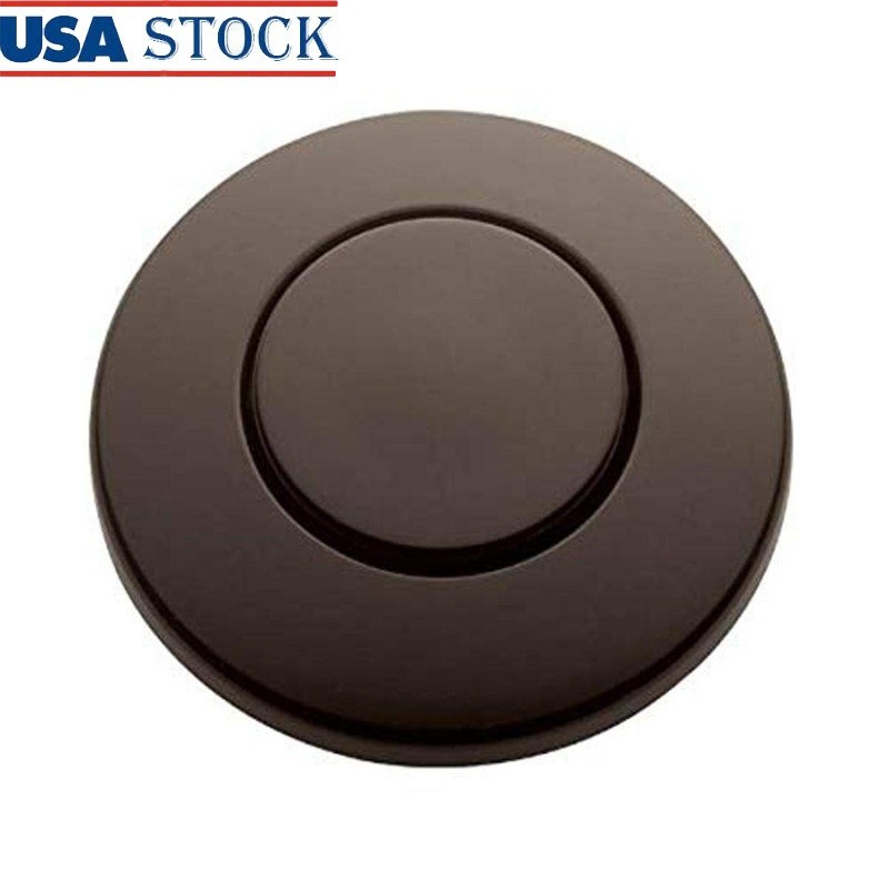 Decorative Air Switch Button Garbage Disposal Sink Top Push Button Cap New