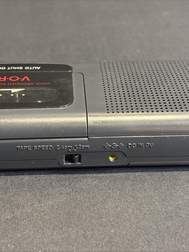 Sony M-507V Microcassette-Corder Handheld Voice Recorder VOR