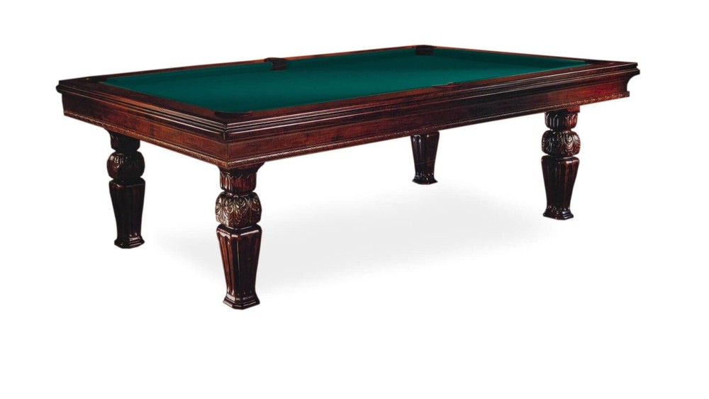Elegant 8-foot maple pool table that transforms into a dining table. Barely used