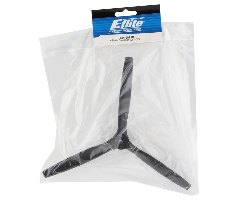 E-flite 10x7 3-Blade CW Propeller [EFLP10073B]