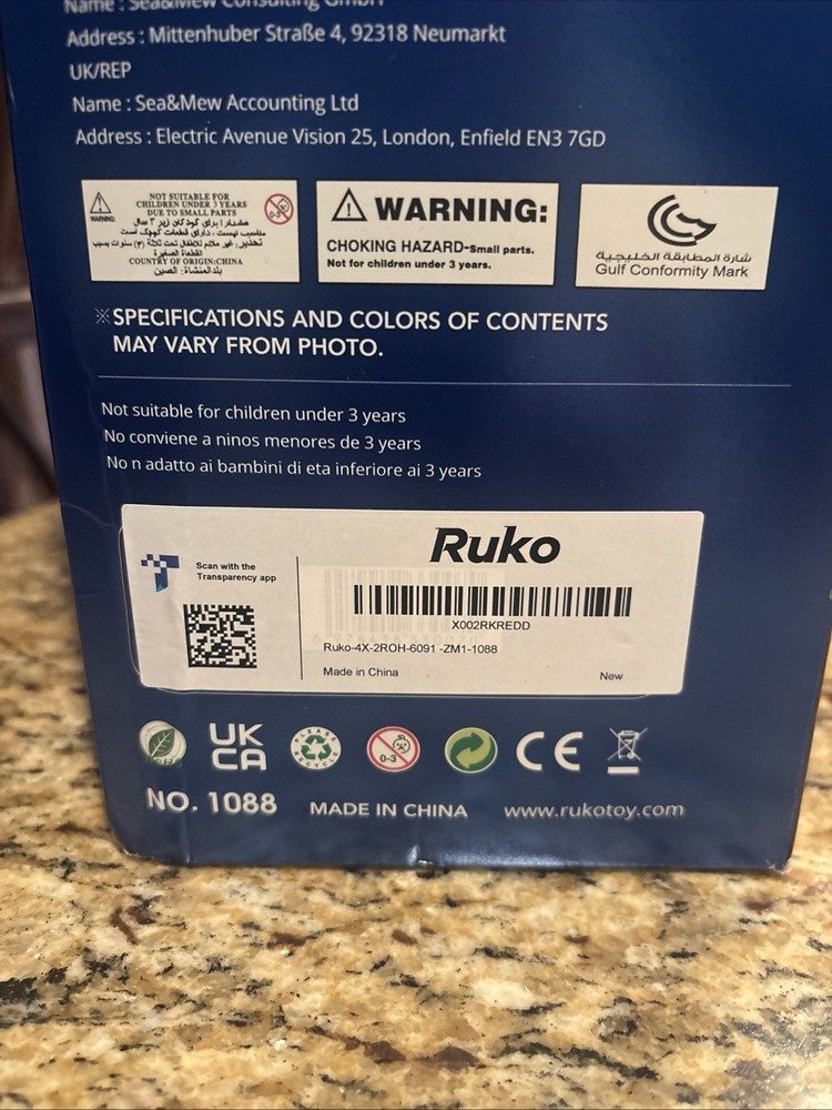 Ruko 1088 Smart Robot for Kids, Large Programmable Interactive STEM RC Robot, Vo