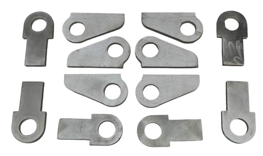 Trailer Ramp Hinge Weld On 3/8 Plate 1 1/4 Clearnace hole