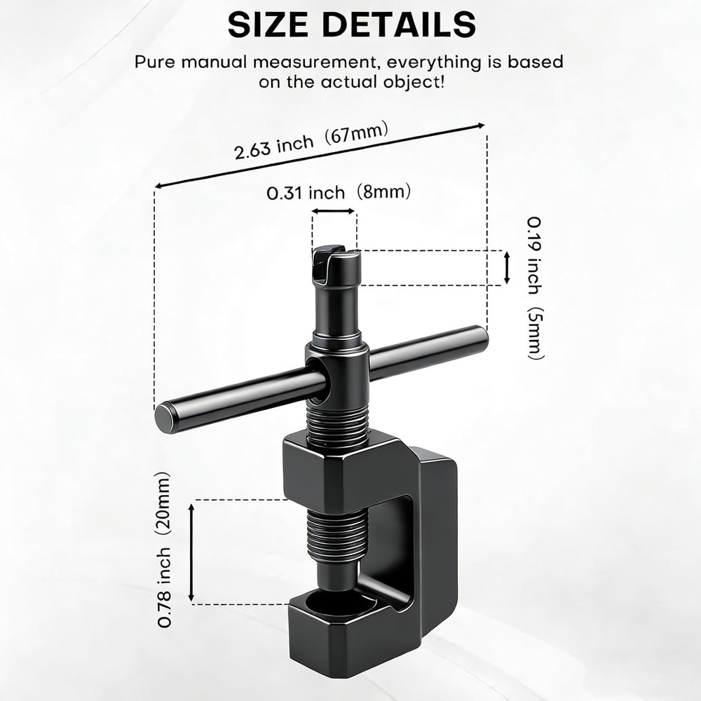 Front Sight Adjustment Tool – Mechanical Elevation & Windage Adjuster, Durable C