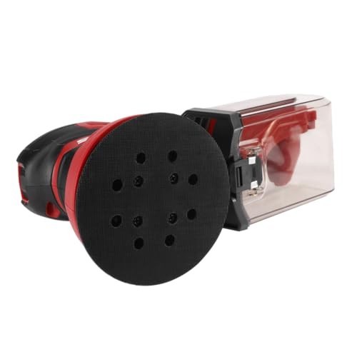 5” Random Orbital Sander with Cyclonic Dust Box & 3 Sanding Sheets - Multi-Color