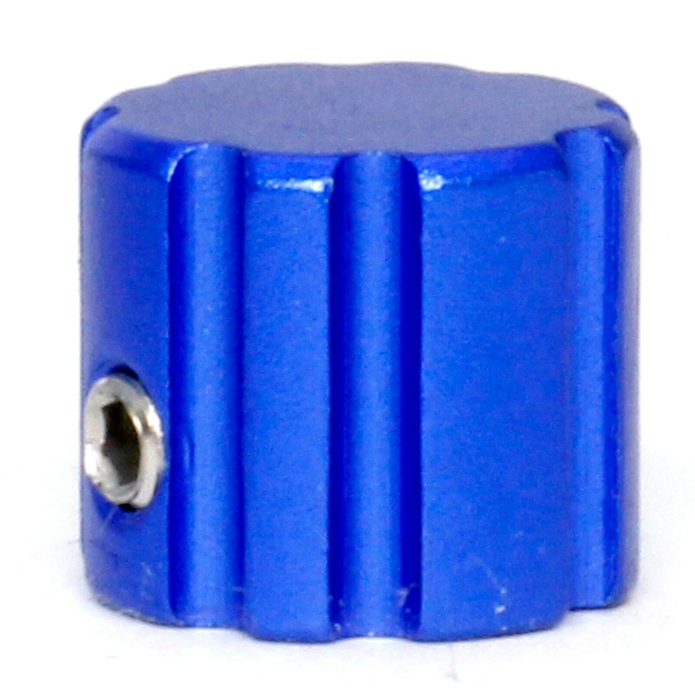 Instrument Control Knobs, Machined 6061 Anodized Aluminum, 6 each