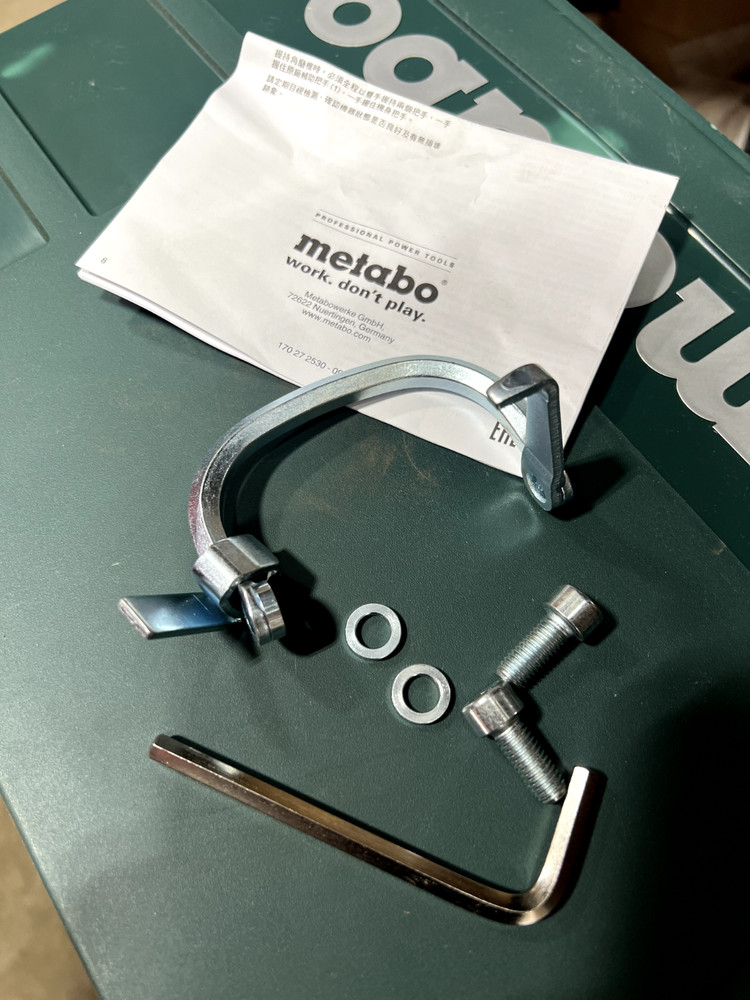 Metabo 627362000 - Multi-Position Bar / Bracket For Side Handle *NEW*