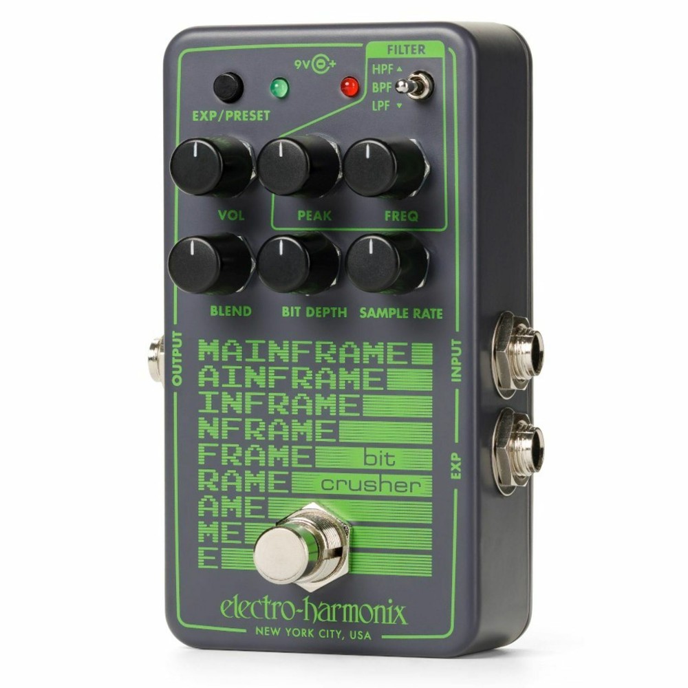 Electro-Harmonix Mainframe Bit Crusher Effects Pedal
