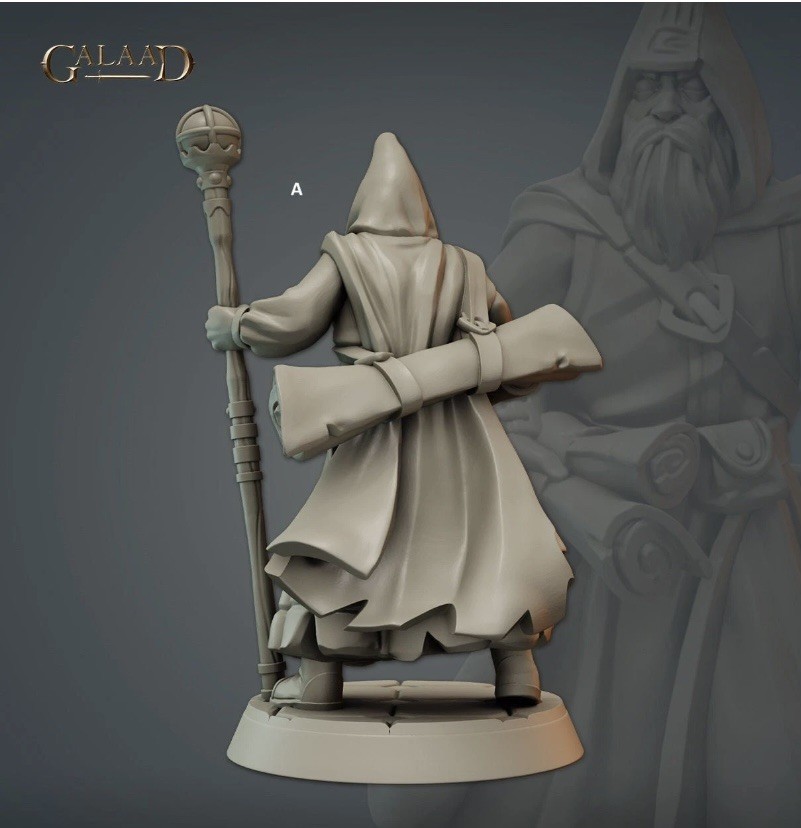 Priest Wizard | Galaad Miniatures