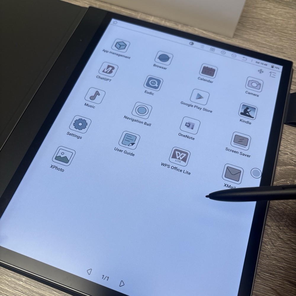 RUERTU 10.3” Color E-Ink Writing Tablet Smart Notebook Android w/ Stylus Fullbox