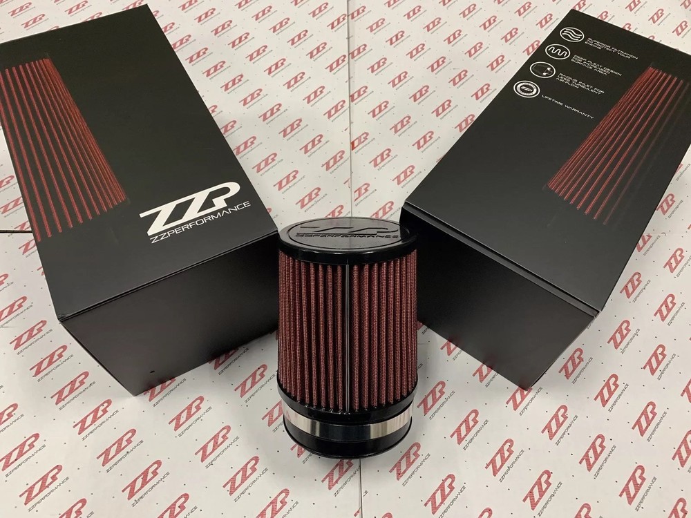 ZZPerformance Cone Style Air Filter - 4 5/8" base, 4" Inlet - ZZP.