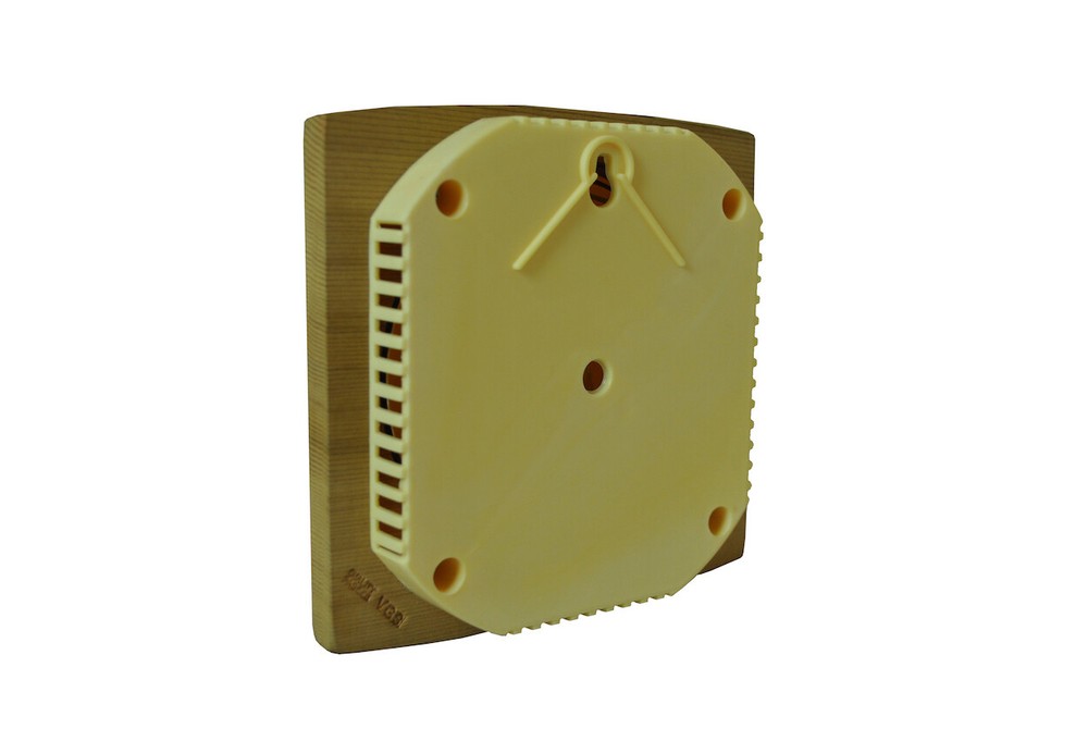 Cedar Sauna Square Thermometer