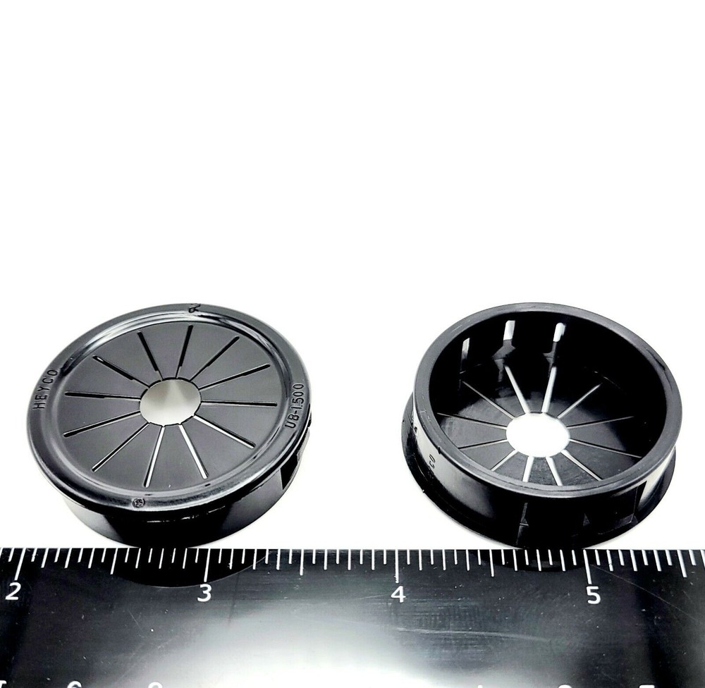 1 1/2" Panel Hole Expandable Cable Grommets for 1/32-1/8" Thick Wall Wiring