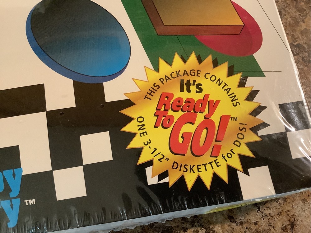 Plix Computer Game PC Version IBM/Tandy/MS-DOS 3.5” Disk New