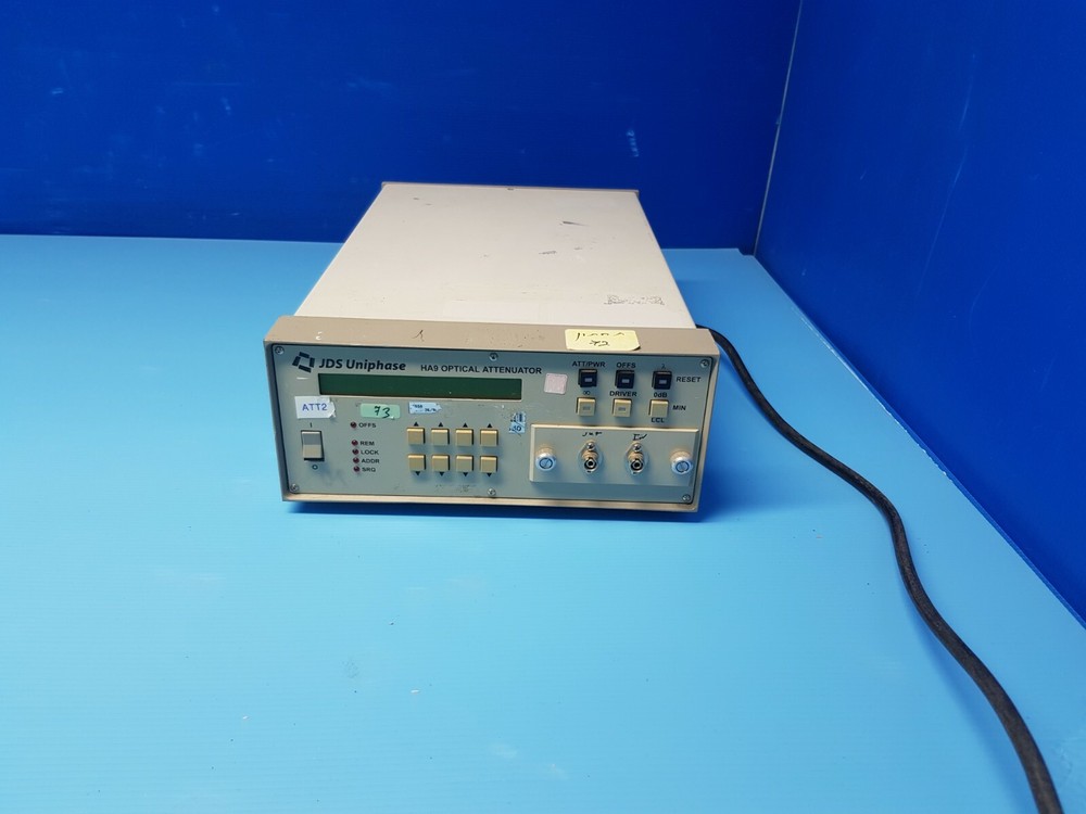 ✅JDS Uniphase HA9 - HA097+20KFP1 Programmable Attenuator Used