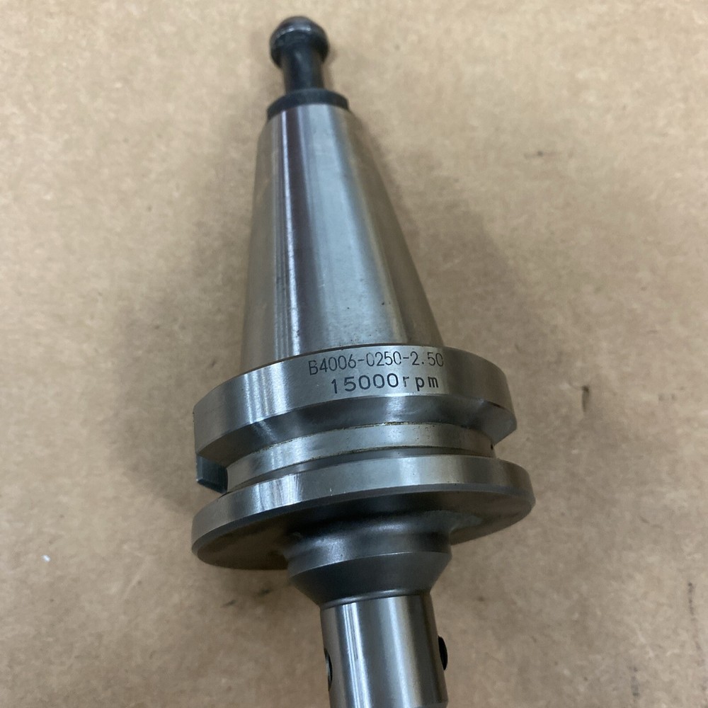 Lyndex B4006-0250 1/4” Bore Solid Tool Holder 2-1/2" Projection BT40 .25”