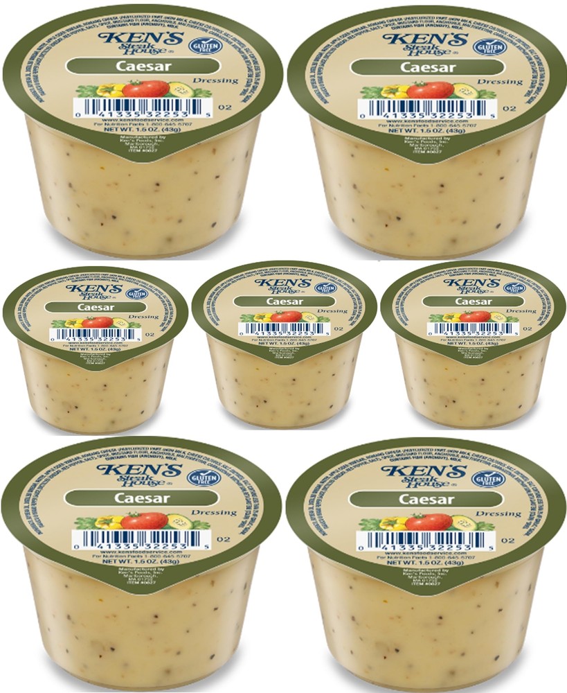 30 Count | Salad Dressing Dipping Sauce Portion Cups | Single Serve Packets