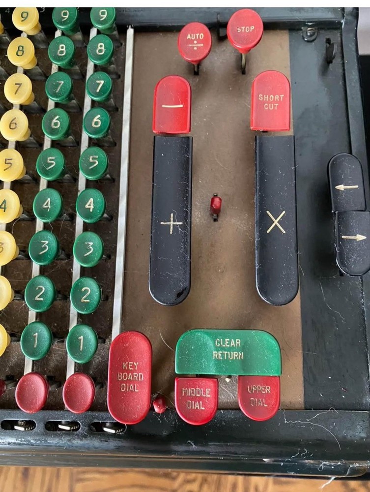 Vintage Marchant Adding Machine