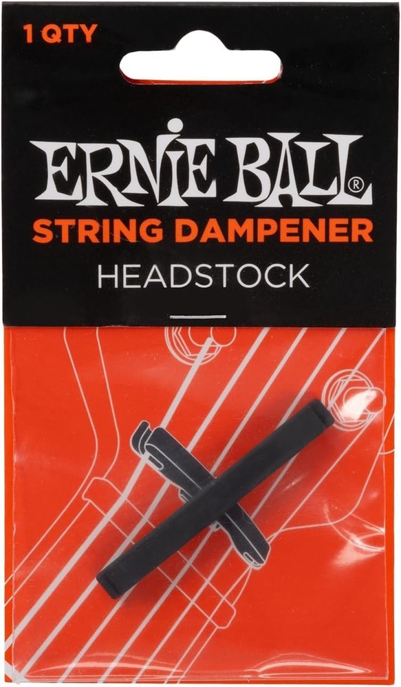 Compact Headstock String Dampener - Essential for 6-String and 4-String Players