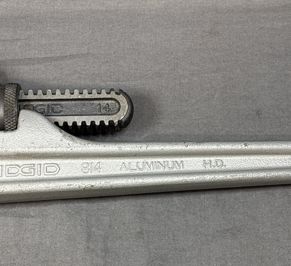 Rigid 14'' Aluminum Pipe Wrench