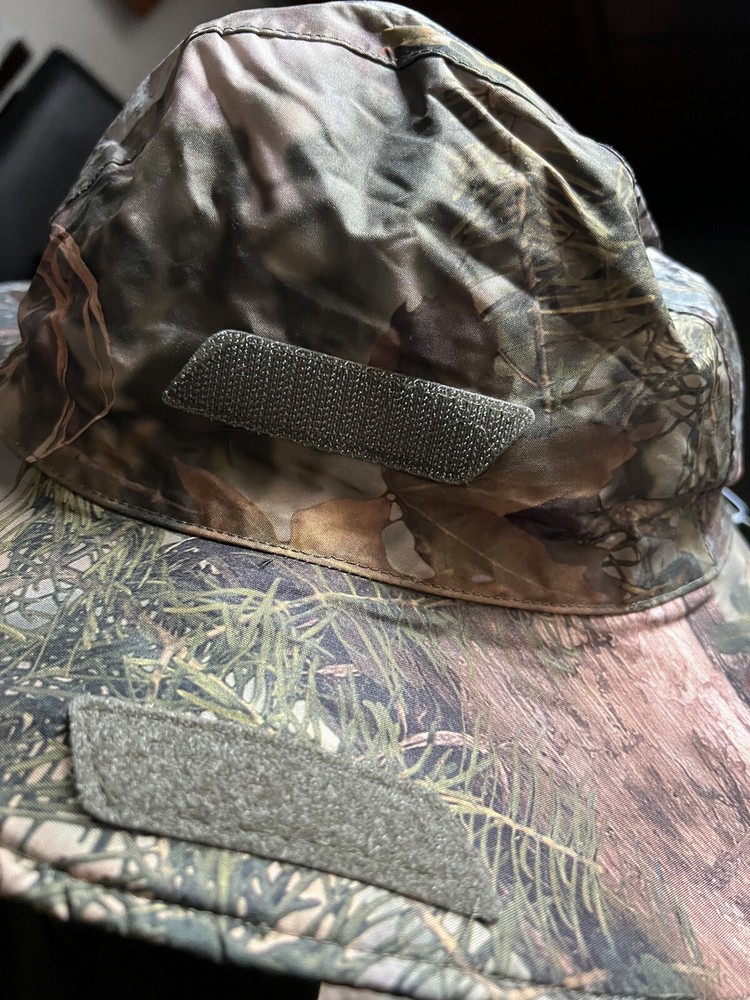 Waterproof Camo Boonie Hat Adjustable Size Fleece Lined