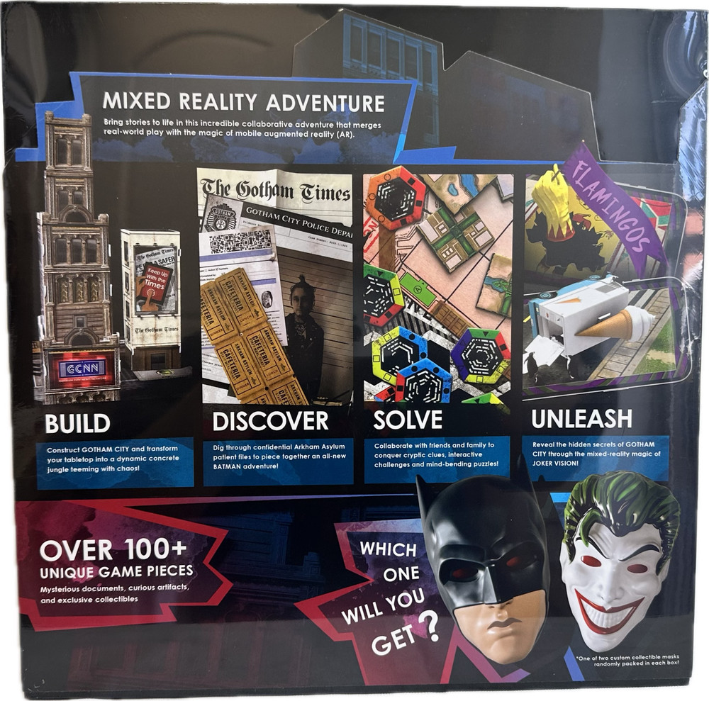 Infinite Rabbit Holes Arkham Asylum Files Panic in Gotham City Augmented Reality