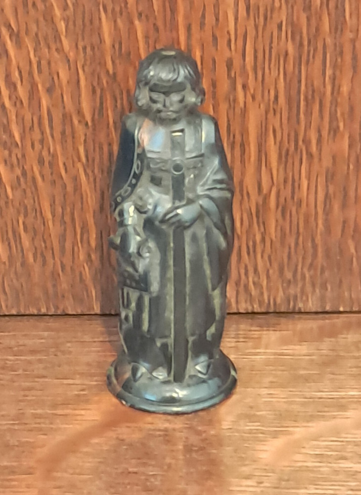 Vintage E.S. Lowe Anri Renaissance Replacement Chess Piece - Black Bishop
