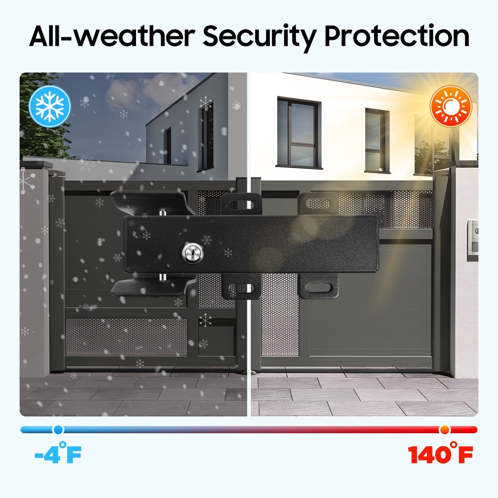 24VDC Automatic Electric Gate Lock for Swing Gate Opener Gate Operator Automatic