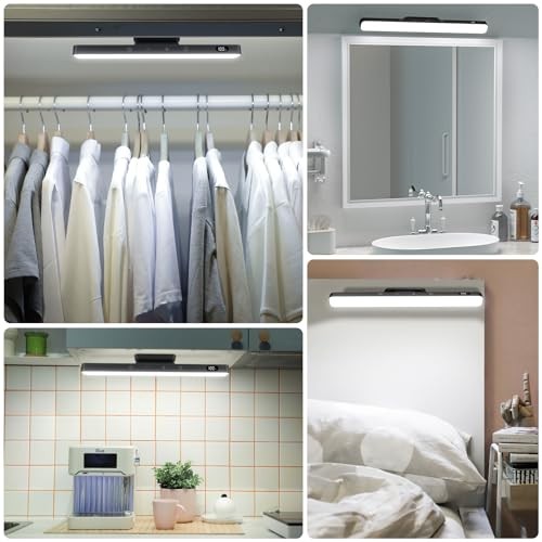 Dimmable Mirror Lights,3 Colors Adjustable Makeup Light with 5W Touch Control
