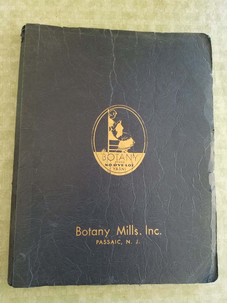 Vintage BOTANY MILLS PATTERN BOOK