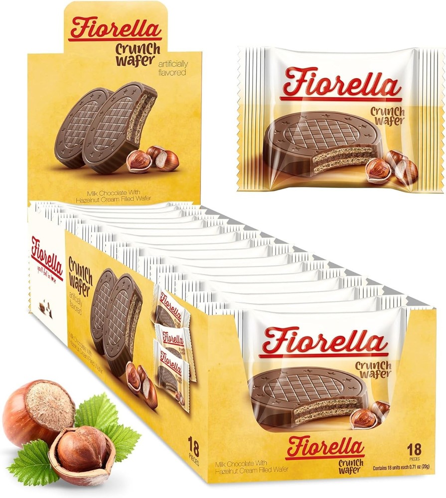 Crunch Wafer Cookies - Delicious Chocolate Covered Crispy Thin