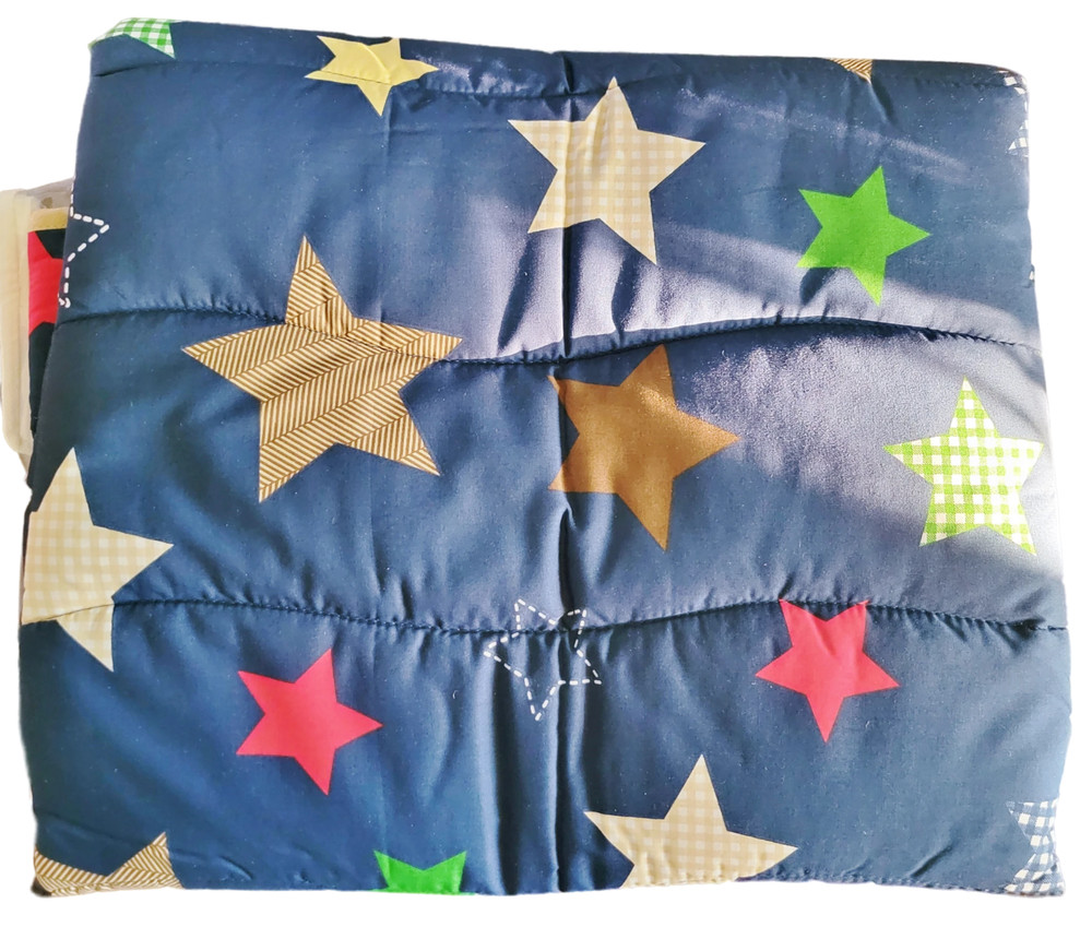 Circo 2pc Comforter & Fitted Sheet Crib Sized Bedding Set - Stars Pattern