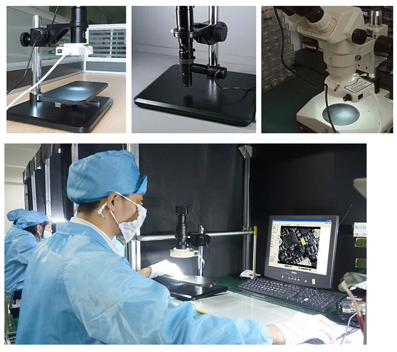 5.0 MP HD Digital Electronic Eyepiece Camera USB Microscope with C Mount Adapter