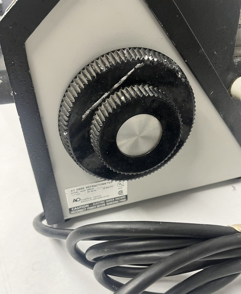 American Optical 10450 ABBE Refractometer