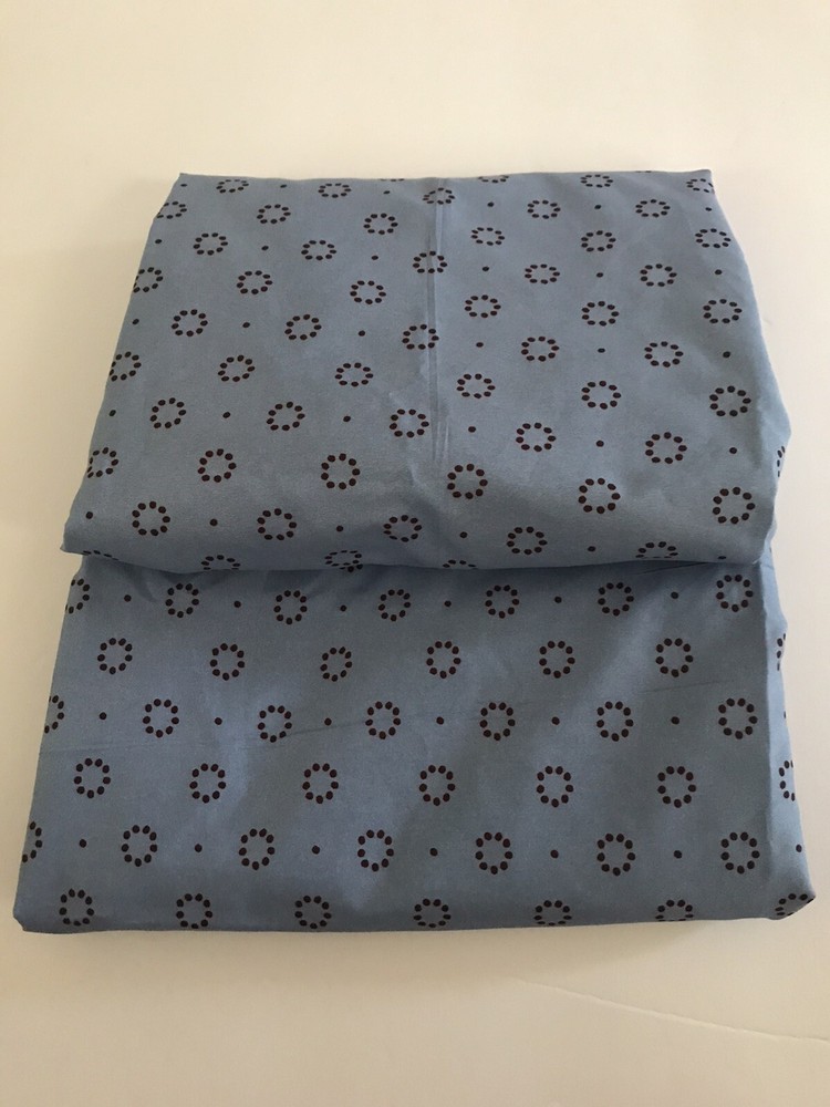 Room Essentials Standard Pillowcases Blue Print Pair